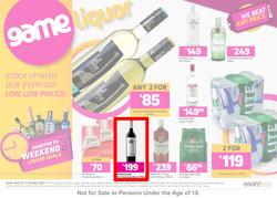 Game Liquor : Stock Up With Our Everyday Low Prices (27 October - 31 October 2021), page 1