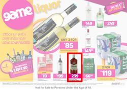 Game Liquor : Stock Up With Our Everyday Low Prices (27 October - 31 October 2021), page 1