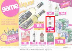 Game Liquor : Stock Up With Our Everyday Low Prices (27 October - 31 October 2021), page 1