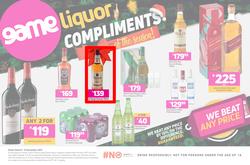 Game Liquor : Compliments Of The Season (8 December - 12 December 2021), page 1