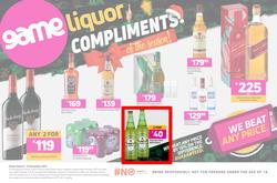 Game Liquor : Compliments Of The Season (8 December - 12 December 2021), page 1