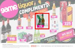 Game Liquor : Compliments Of The Season (8 December - 12 December 2021), page 1