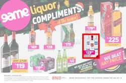 Game Liquor : Compliments Of The Season (8 December - 12 December 2021), page 1