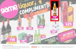 Game Liquor : Compliments Of The Season (8 December - 12 December 2021), page 1