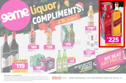 Game Liquor : Compliments Of The Season (8 December - 12 December 2021), page 1