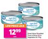 Great Value Shredded Tuna In Brine Or In Vegetable Oil-170g Each