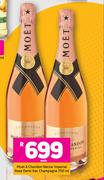Moet & Chandon Nectar Imperial Rose Demi Sec Champagne-750ml Each