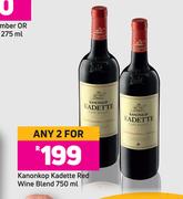 Kanonkop Kadette Red Wine Blend-For Any 2 x 750ml