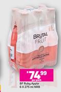 BF Ruby Apple NRB-6 x 275ml Per Pack
