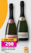 Pongracz Brut Or Rose Methode Cap Classique-For Any 2 x 750ml
