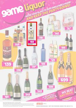 Game Liquor : Raise Your Glass To Our Unbeatable Deals (29 December 2021 - 2 January 2022), page 1