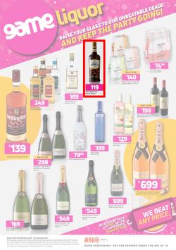 Game Liquor : Raise Your Glass To Our Unbeatable Deals (29 December 2021 - 2 January 2022), page 1