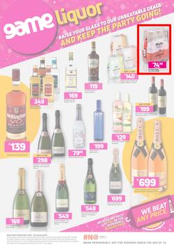 Game Liquor : Raise Your Glass To Our Unbeatable Deals (29 December 2021 - 2 January 2022), page 1