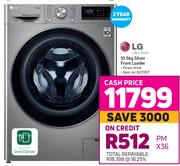 LG 1.5Kg Silver Front Loader Washing Machine