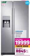Samsung 501Ltr Side By Side Refrigerator F RS50N3C13S8