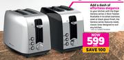 Eiger Geneva Series 2-Slice Toaster-Each