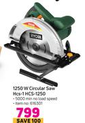 Ryobi 1250W Circular Saw HCS-1 HCS-1250