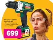 Ryobi 18V Li-Ion Cordless Drill HLD-180