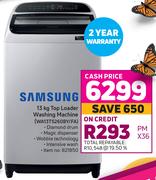 Samsung 13 Kg Top Loader Washing Machine WA13T5260BY/FA