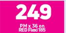 2 x Samsung Galaxy A13 Smartphone-On Red Flexi 185 + On Promo 70