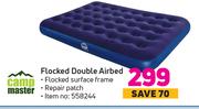 Campmaster Flocked Double Airbed