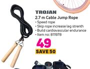 Trojan 2.7m Cable Jump Rope