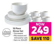 Always Home 16 Piece Dinner Set