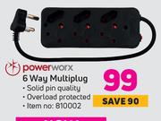 Power Worx 6 way Multipllug