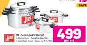 Hart 10 Piece Cookware Set-Per Set