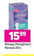 Always Pantyliners Normal-20's