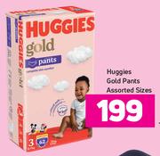 Huggies Gold Pants Assorted Sizes