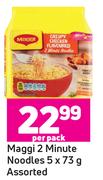 Maggi 2 Minute Noodles Assorted-5 x 73g Per Pack