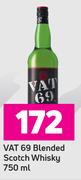 VAT 69 Blended Scotch Whisky-750ml