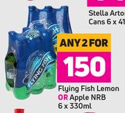 Flying Fish Lemon Or Apple NRB-For 2 x 6 x 330ml