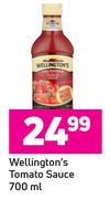 Wellington's Tomato Sauce-700ml