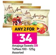 Amajoya Sweets Or Toffees Assorted-For 2 x 100g-125g