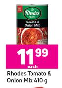 Rhodes Tomato & Onion Mix-410g Each
