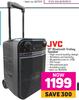 JVC 10" Bluetooth Trolley Speaker