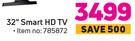 Samsung 32" (81cm) Smart HD TV 