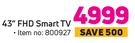 Hisense 43" (109cm) FHD Smart TV 