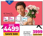 Hisense 40" (101cm) FHD TV 40A5200
