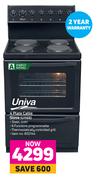 Univa 4 Plate Cable Stove U116B