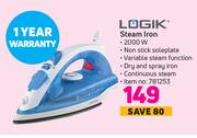 Logik Steam Iron