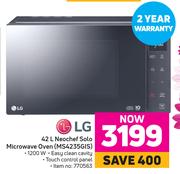 LG 42L Neochef Solo Microwave Oven MS4235GIS