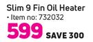 Goldair Slim 9 Fin Oil Heater