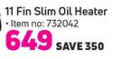 Goldair Slim 11 Fin Oil Heater