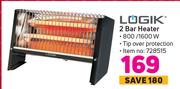 Logik 2 Bar Heater