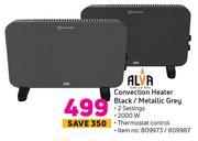 Alva Convection Heater (Black/ Metallic Grey)-Each