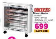Goldair Quartz Heater 