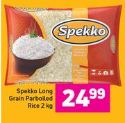 Spekko Long Grain Parboiled Rice-2Kg
